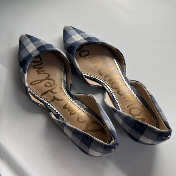 Sam Edelman Rodney Buffalo Check Flats - Picture 6 of 7